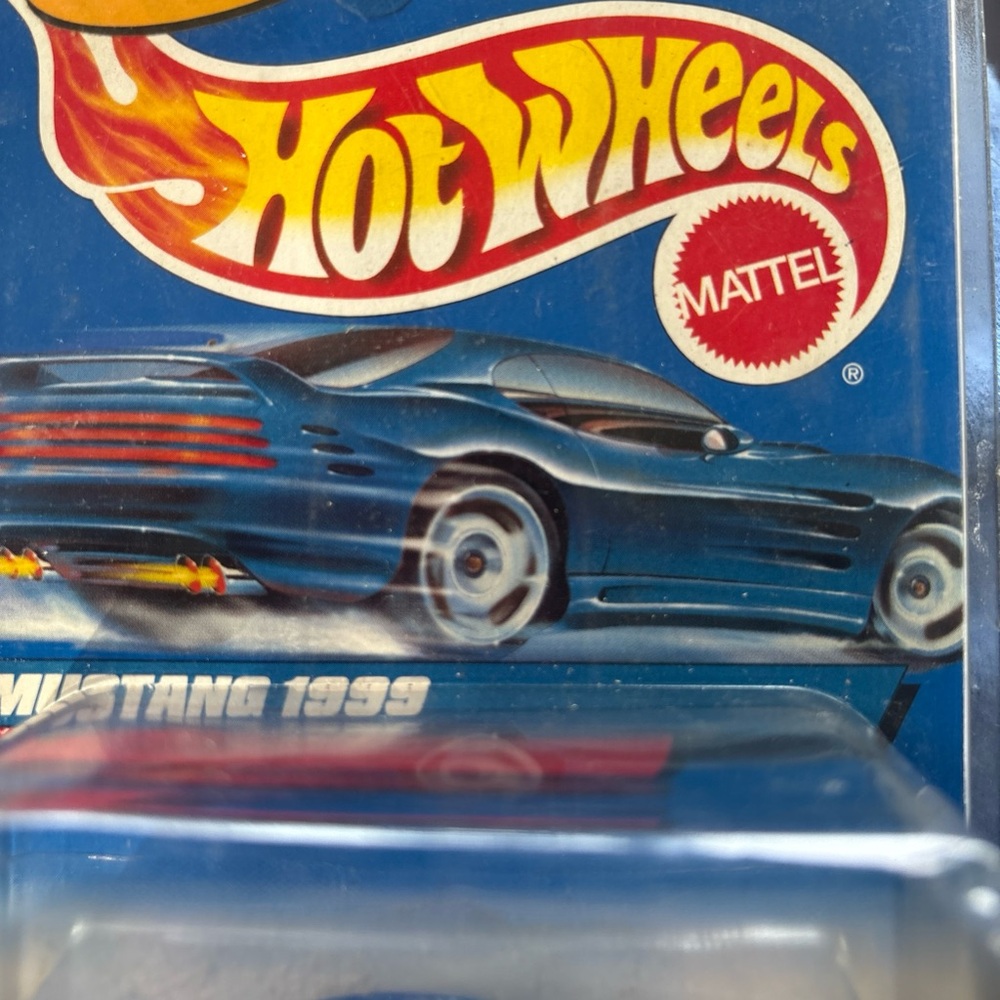 Blue Mustang 1999 Toy Car